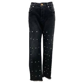 Isabel Marant Etoile Jeans Corsy Preto Desbotado Isabel Marant Étoile Preto