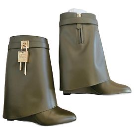 Givenchy Shark Lock Khaki