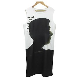 Autre Marque Len lye Kleid von Dries Van Noten Weiß