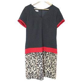 Autre Marque Laurel Kleid Braun Mehrfarben