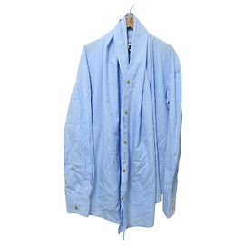Camicia a Maniche Lunghe Vivienne Westwood MAN Blu