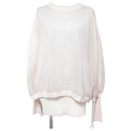 Autre Marque Diagram Transparente Stricktop Pink