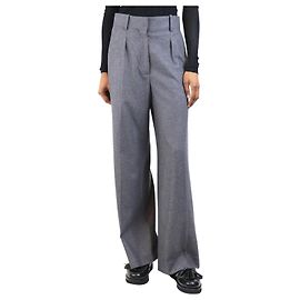 The row Graue weite Hose - Größe UK 4 Grau