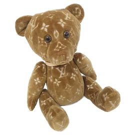 Louis Vuitton Monogram Doudou Teddy Bear Brown