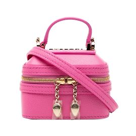 Bulgari Bolsa de ombro pouch Bvlgari Serpenti Mini com caixa de joias Rosa