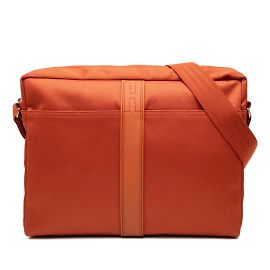 Hermès Bolsa transversal Hermes Acapulco Basas MM Laranja