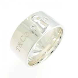 Tiffany & Co Tiffany Band Diamond Ring in Silver Other
