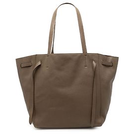 Céline Cabas Phantom en cuir marron petit modèle de Celine Marron