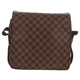 Sac à main Naviglio Damier Louis Vuitton Marron