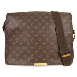 Louis Vuitton Abbesses Messenger Bag Monogram Canvas Brown