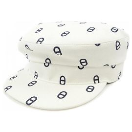 Hermès Gorra ToilH CHAINE D'ANCRE de Hermes Blanco