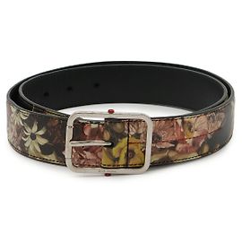 Christian Dior Leather Belt Black