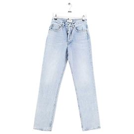 Agolde Jeans retos de algodão azul Azul