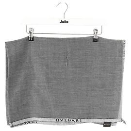 Bulgari Grau Cashmere-Schal Grau