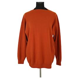 Alaïa Brauner Kaschmirpullover Braun