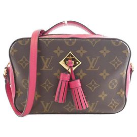 Sac à épaule Louis Vuitton Monogram Saintonge M43557 Marron Autre