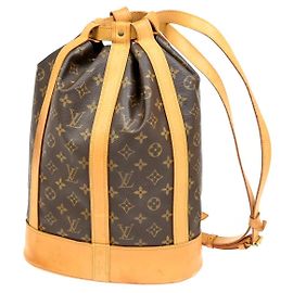 Louis Vuitton Randonnee Backpack Monogram Canvas PM Brown