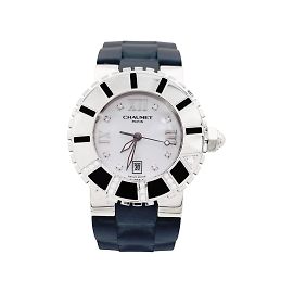 Relógio Chaumet, 'Class-One', em aço e diamantes. Outro