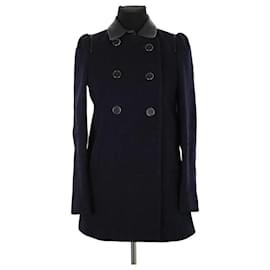 Maje Blue wool coat Blue