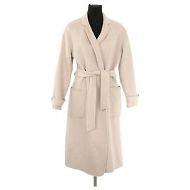 SéZane Beiger Wollmantel Beige