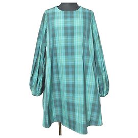 Kate Spade New York Karomuster Mini Kleid Grün