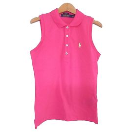 Polo Ralph Lauren Golf Camiseta sin mangas elástica Rosa