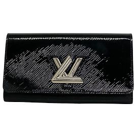 Cartera Larga Twist Epi Eléctrico Louis Vuitton Negro