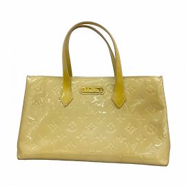 Borsa Tote Vernis Wilshire PM di Louis Vuitton Corallo
