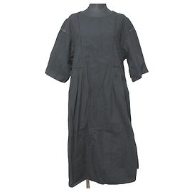 Autre Marque Vestido de algodón de la industria india Negro