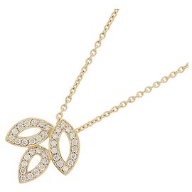 Collar Péndulo Mini Lily Cluster de Harry Winston Dorado