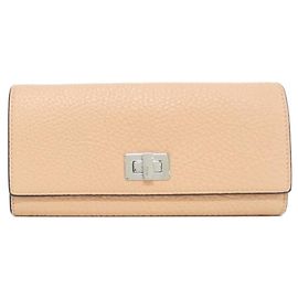 Fendi Peekaboo 8M0427 A91B Long Wallet Pink