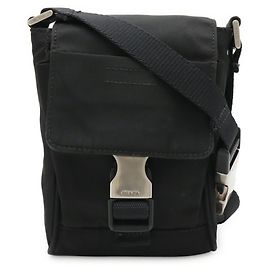Sac à épaule Triangle Prada Noir