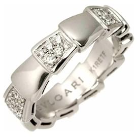 Bulgari Bvlgari Serpenti Viper Ring #52 Weiß