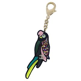 Chanel Vintage CC Keychain Metal Golden