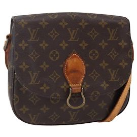 LOUIS VUITTON Bolso de Hombro Monogram Saint Cloud GM M51242 LV Auth BA6640 Monograma