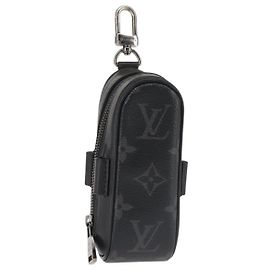 LOUIS VUITTON Monogram Eclipse Set Golf Andrews Charm per Borsa GI0344 LV Auth 145349 Monogramma