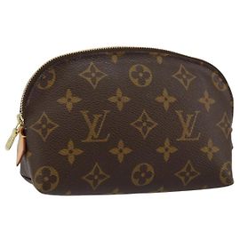 LOUIS VUITTON Pochette Cosmétique Monogram PM Pouch M43998 LV Auth am9346 Monogramme