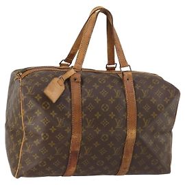 LOUIS VUITTON Sac Souple 45 Monogram Sac de Boston M41624 LV Auth 142475 Monogramme