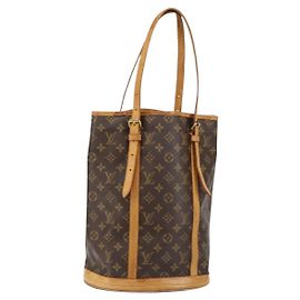 LOUIS VUITTON Bolsa de Ombro Monogram Bucket GM M42236 LV Auth gh1032 Monograma