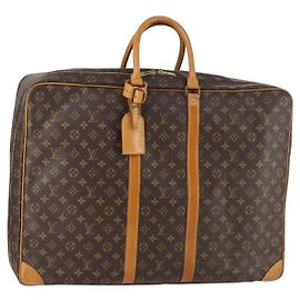 LOUIS VUITTON Borsa Boston Monogram Sirius 60 M41402 LV Auth gh871 Monogramma
