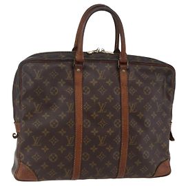 LOUIS VUITTON Monogram Porte Documents Voyage Business Bag M52005 Auth bs30172 Monogram