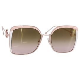 FENDI Sunglasses plastic Pink Auth bs30356 Pink