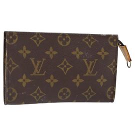LOUIS VUITTON Monogram Bucket PM Accessory Pouch LV Auth 149207 Monogram