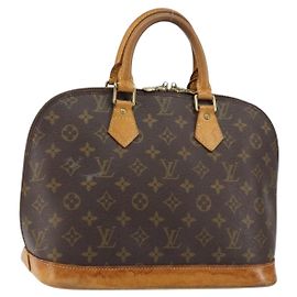 LOUIS VUITTON Bolsa de Mão Monogram Alma M51130 LV Auth 152770 Monograma
