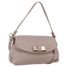 Chloé Sac à main Chloe Lily en cuir 2 en 1 rose or argent authentique BA8051 Argenté Rose Doré