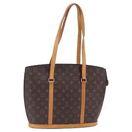 LOUIS VUITTON Borsa Tote Babylone Monogram M51102 LV Auth BA7879 Monogramma