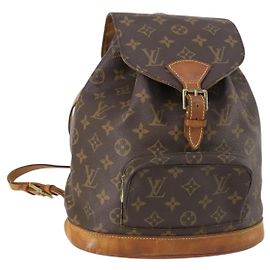 LOUIS VUITTON Monogram Montsouris MM Backpack M51136 LV Auth bs30167 Monogram