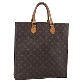 LOUIS VUITTON Bolsa Sac Plat Monogram M51140 LV Auth 152846 Monograma