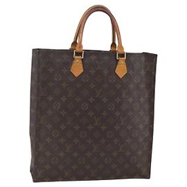 LOUIS VUITTON Bolsa Sac Plat Monogram M51140 LV Auth hk3202 Monograma