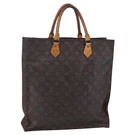LOUIS VUITTON Sac Plat Monogram M51140 LV Auth bs30690 Monogramme